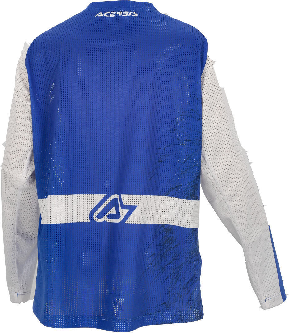 Photos - Motorcycle Clothing ACERBIS MX J-Windy 2 Kids Motocross Jersey, white-blue, Size XL 