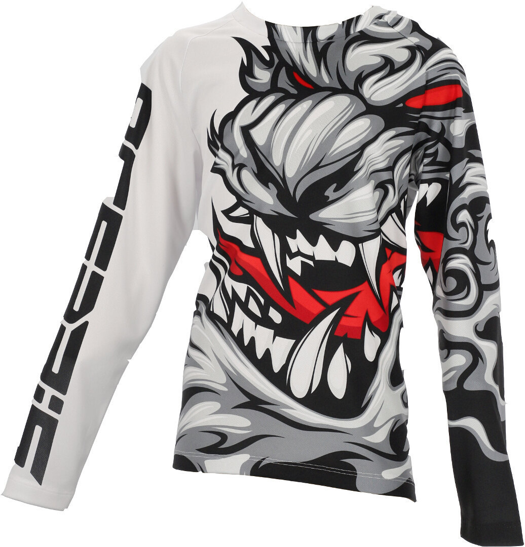 Acerbis MX J-Kid 2 Kids Motocross Jersey, grey-white, Size XS, grey-white, Size XS