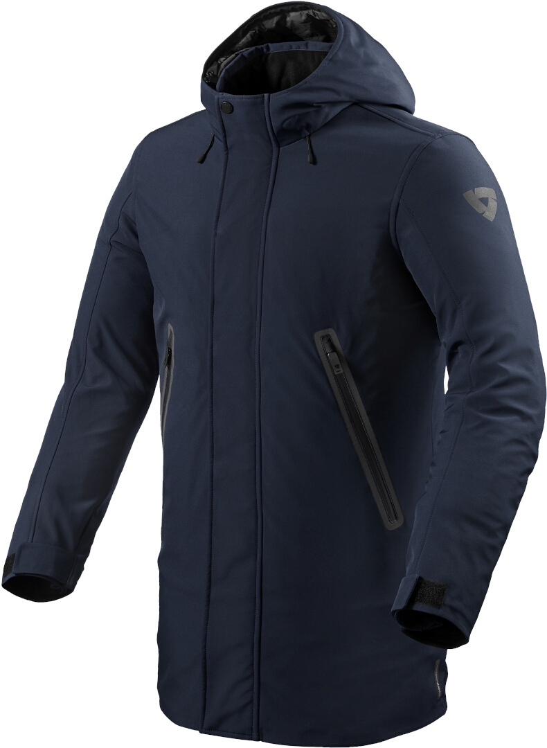Revit Trafalgar H2O Motorfiets textiel jas, blauw, afmeting M