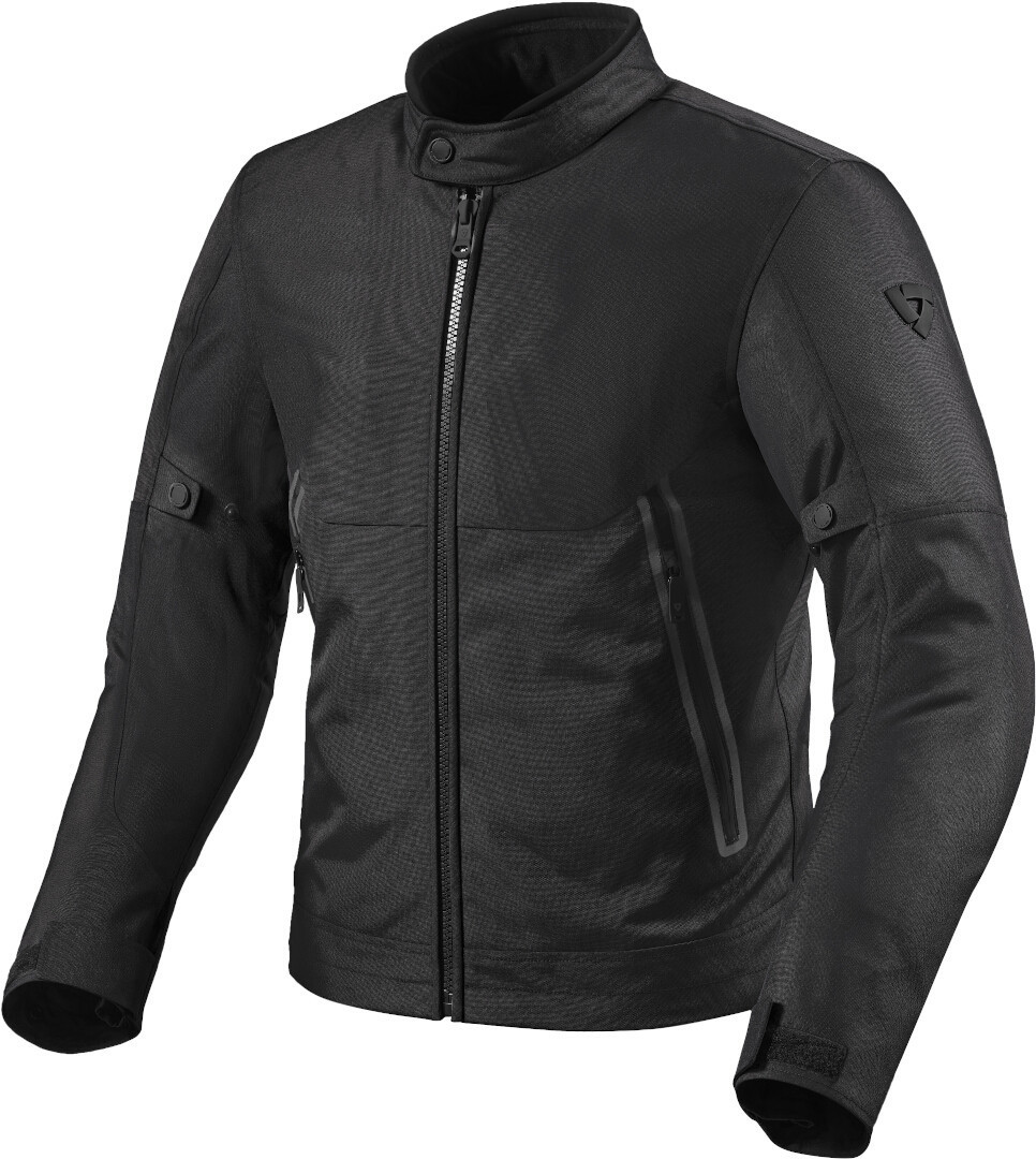 Revit Shade H2O Motorfiets textiel jas, zwart, afmeting 3XL