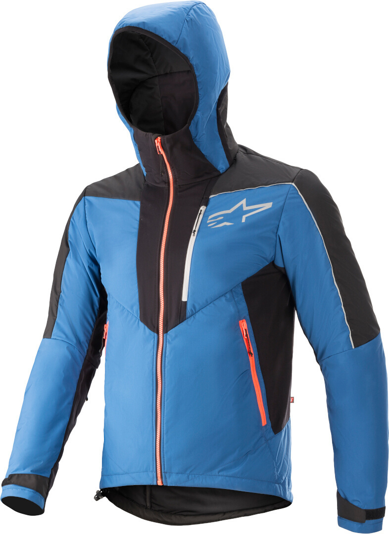 Alpinestars Denali 2 Bicycle Jacket, blue-orange, Size M, M Blue Orange unisex