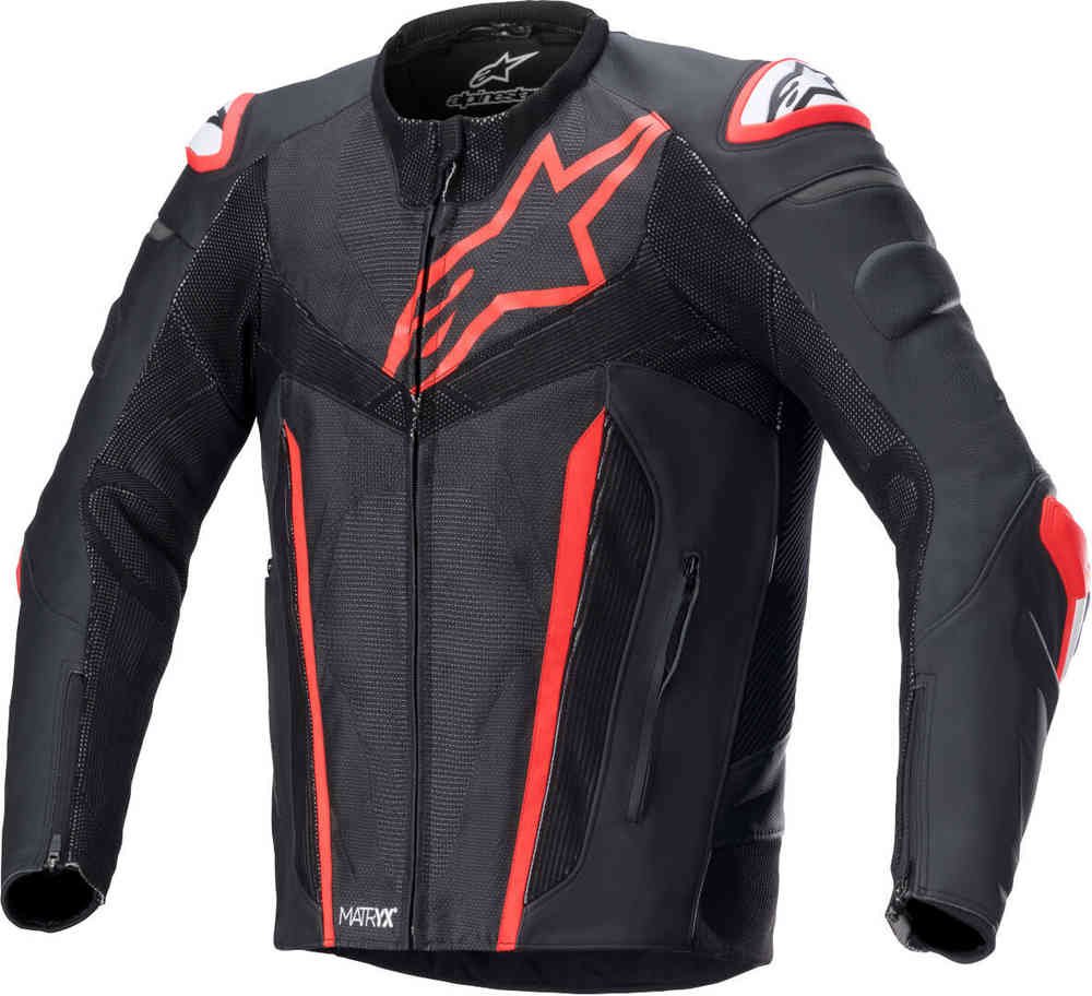 Alpinestars Fusion Chaqueta de cuero para motocicleta