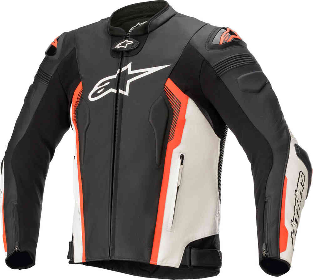 Alpinestars Missile V2 Jaqueta de couro motorcyle