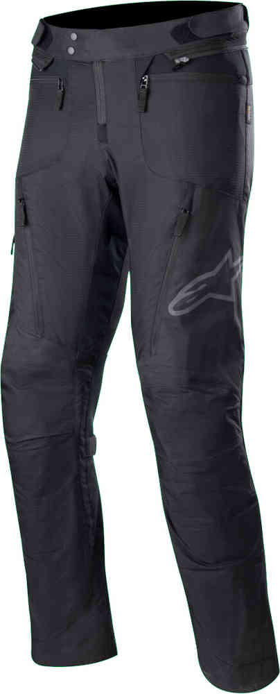 Alpinestars RX-3 Водонепроницаемые мотоциклетные текстильные штаны Черный/Черный 3XL 