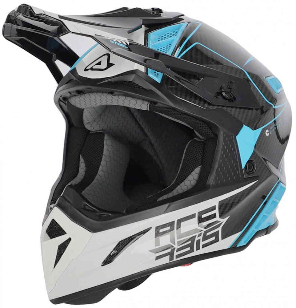 Acerbis Steel Carbon Grafics Motorcross helm