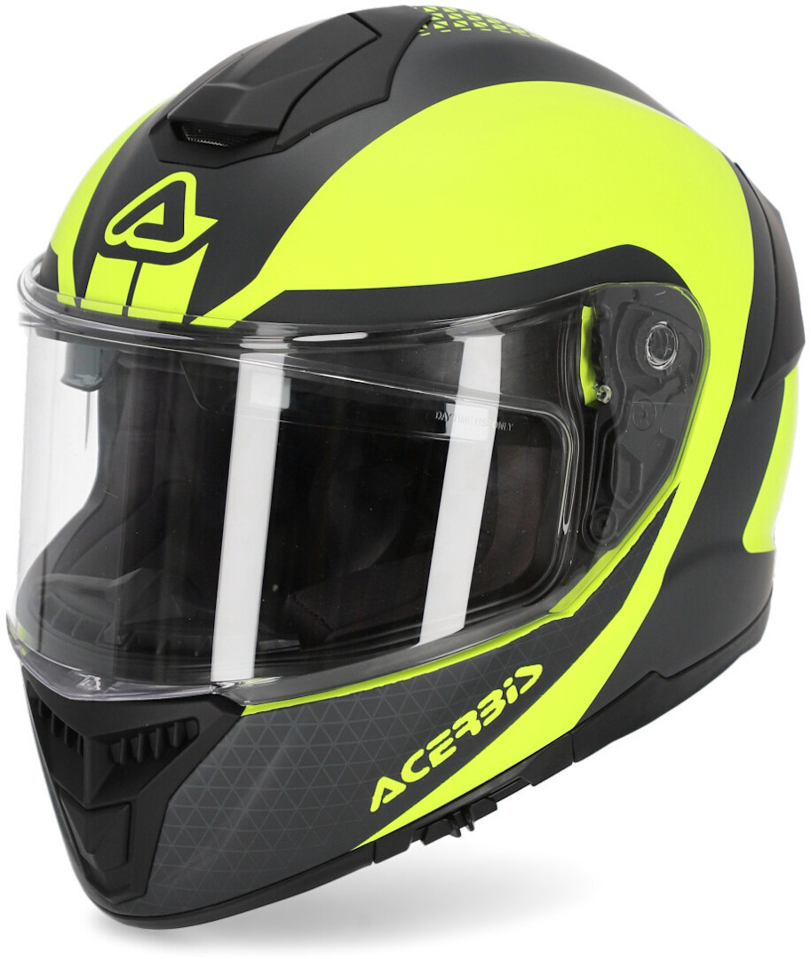 Acerbis Krapon Helmet, black-yellow, Size S, black-yellow, Size S