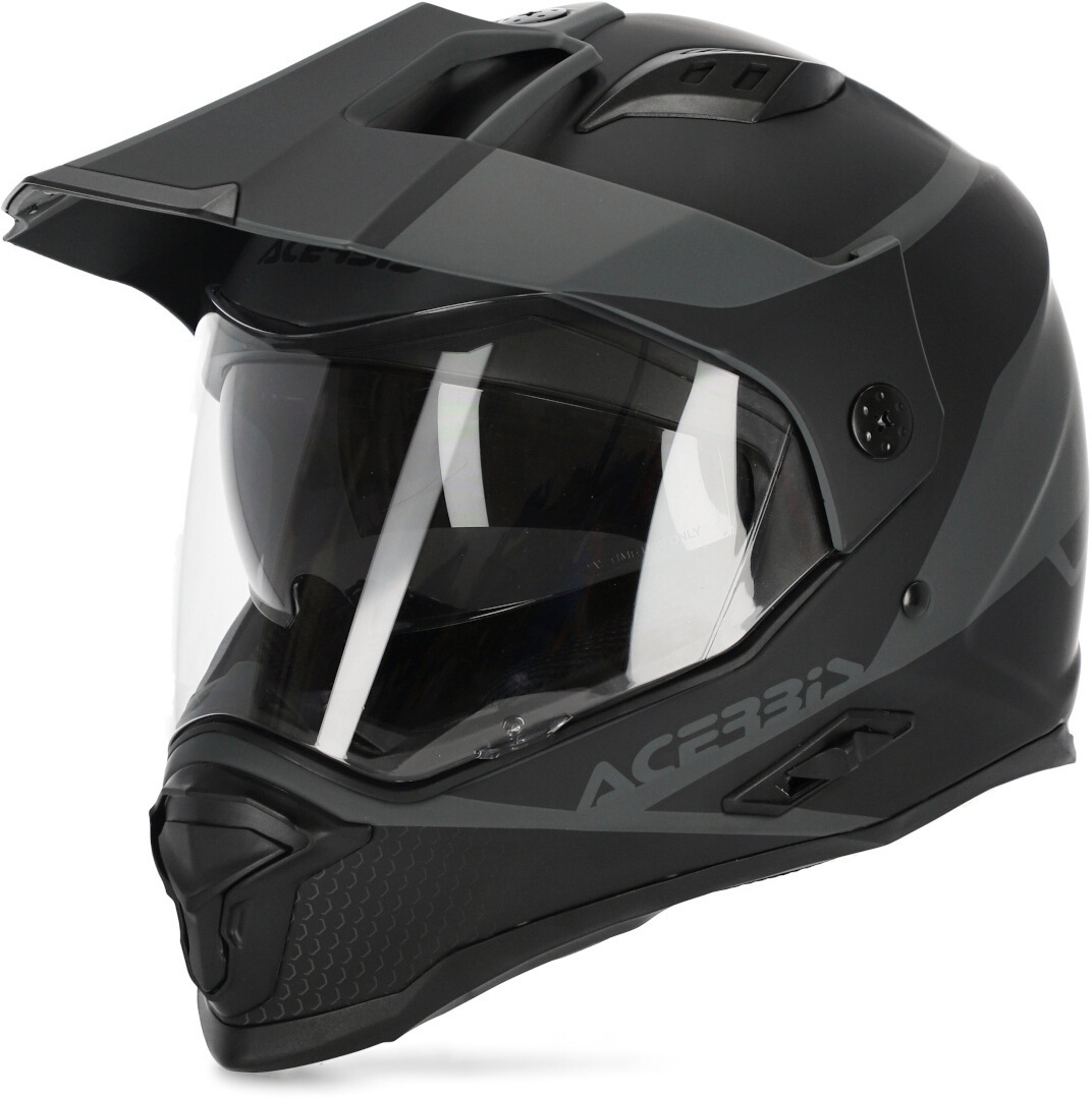 Image of Acerbis Reactive Graffix Casco Enduro, nero, dimensione XS