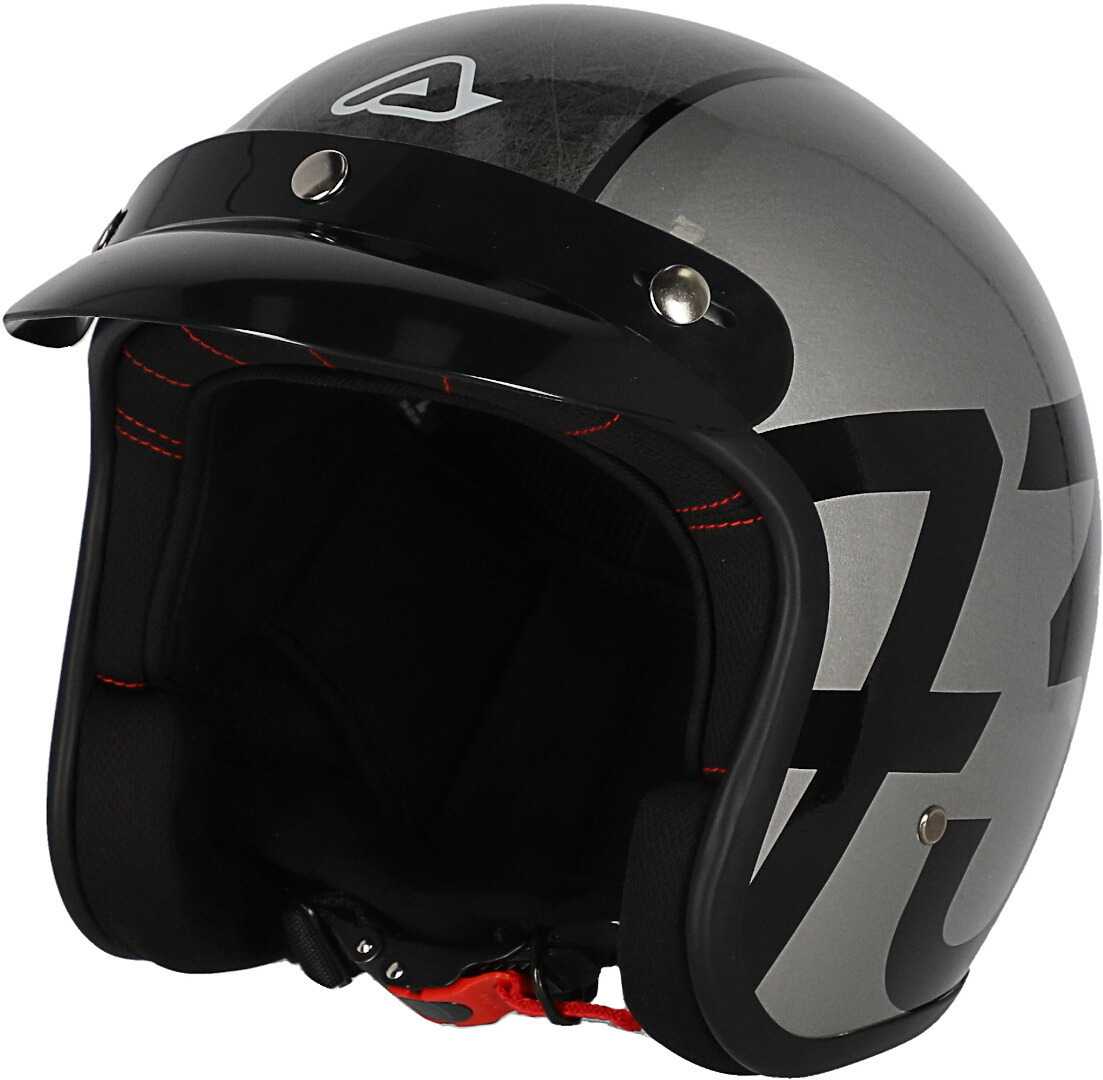 Acerbis Skodela 73 Jet Helmet, silver, Size XS, silver, Size XS