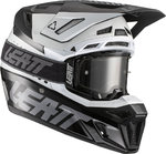 Leatt Moto 8.5 Composite V22 Motocross hjälm med skyddsglasögon