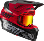 Leatt Moto 8.5 Composite V22 Motocross Helmet with Goggles