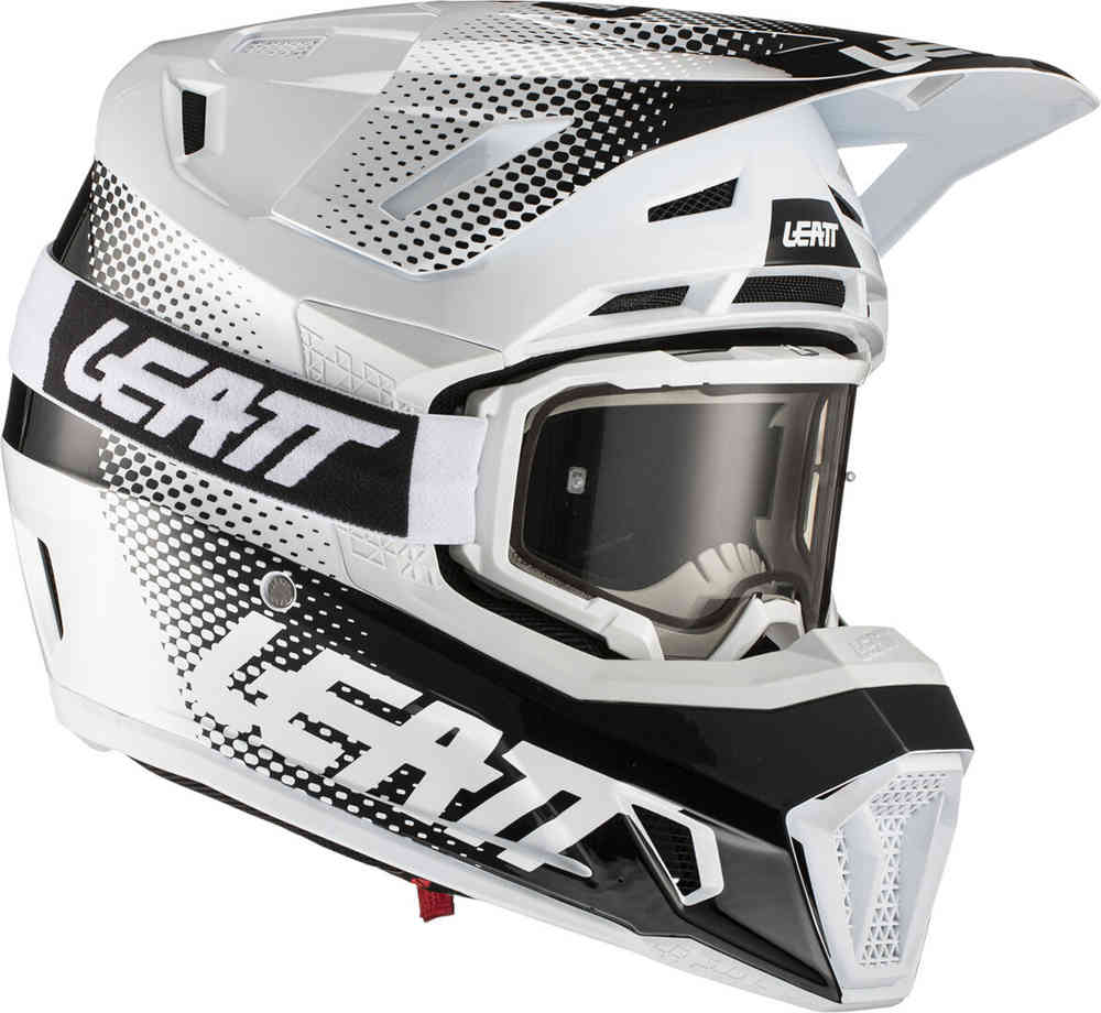 Leatt Moto 7.5 V.22 Casco da motocross con occhiali il miglior