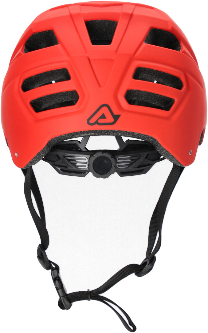 Side view of Acerbis Doublep MTB Helmet, black-red, Size L XL for Men