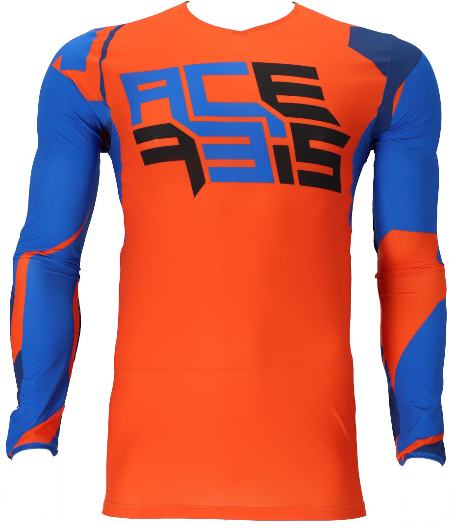 Image of Acerbis J-Flex 1 Maglia Motocross, blu-arancione, dimensione 2XL