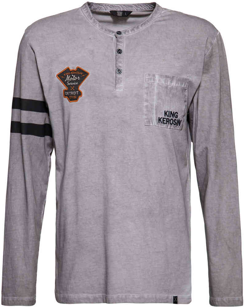 King Kerosin Motor Service Speedshop Langarmshirt