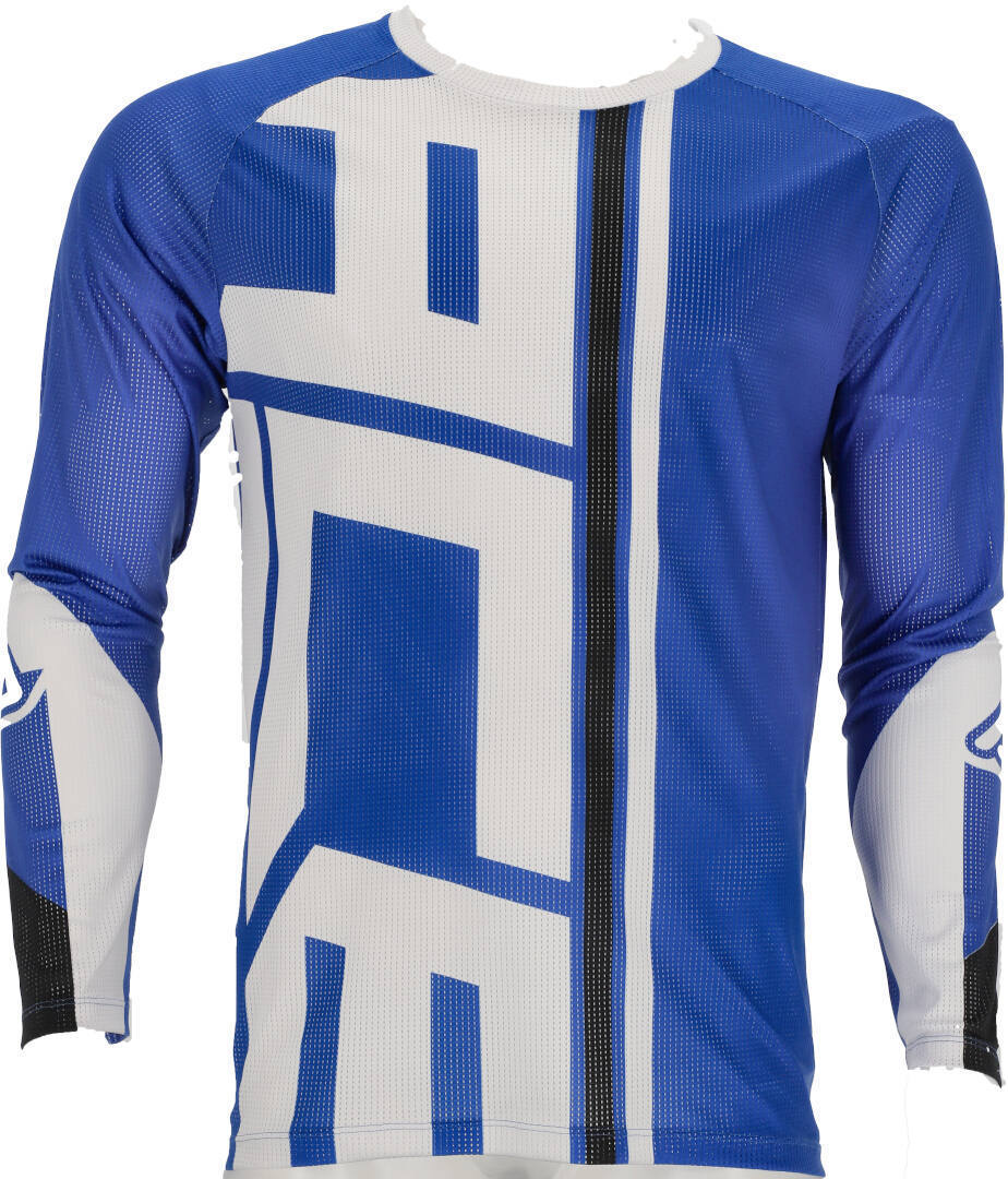Acerbis MX J-Windy 1 Motocross Jersey, white-blue, Size S, white-blue, Size S
