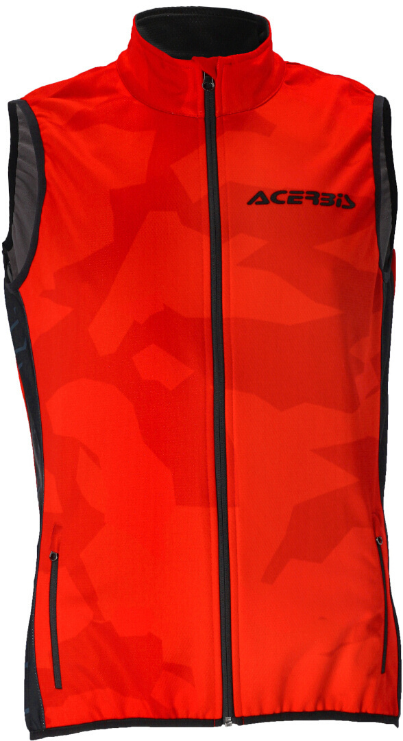 Image of Acerbis X-Wind Gilet Moto, rosso, dimensione L