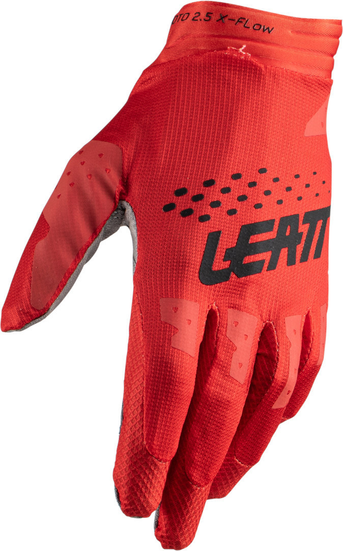 Leatt Moto 2.5 X-Flow Motocross Gloves, red, Size S, red, Size S