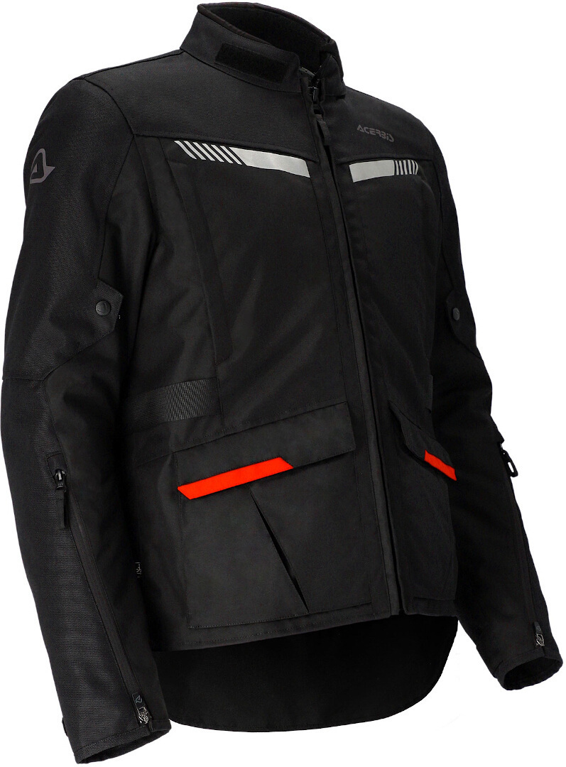 Acerbis X-Trail Ladies Motorcycle Textile Jacket, black, Size XS for Women, black, Size XS for Women