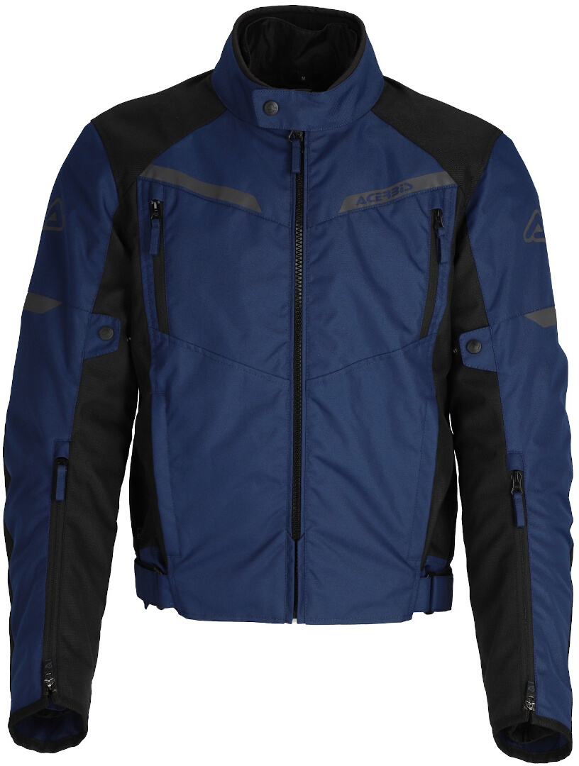 Photos - Motorcycle Clothing ACERBIS X-Street Motorcycle Textile Jacket, black-blue, Size XL for Men 