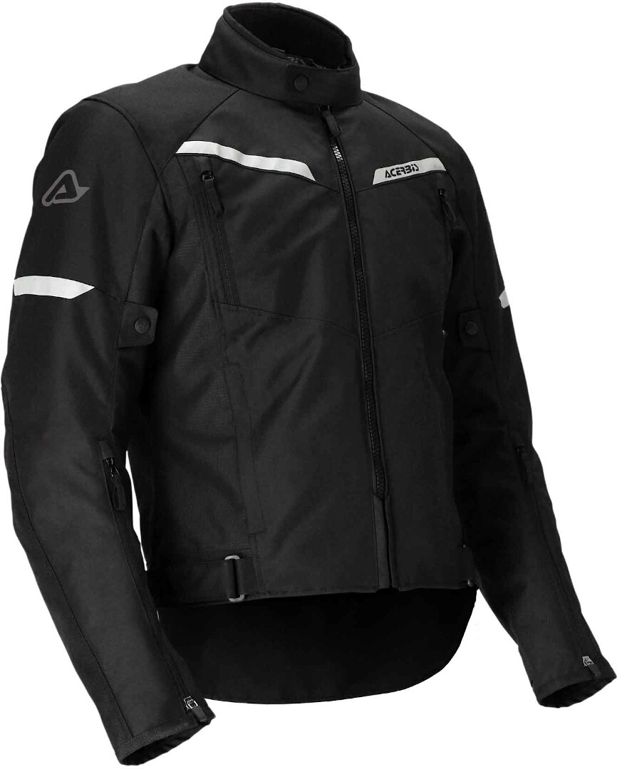 Acerbis X-Street Ladies Motorcycle Textile Jacket, black, Size S for Women, black, Size S for Women