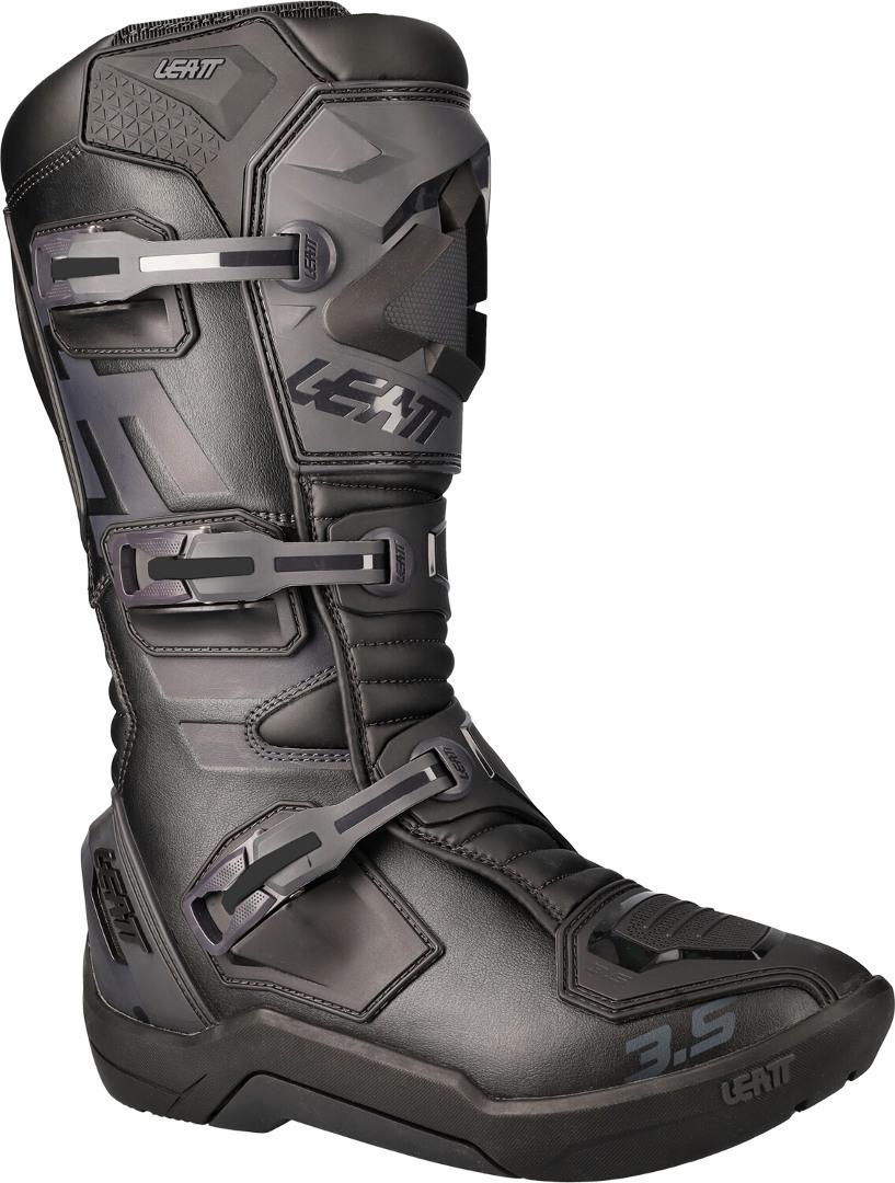 Leatt 3.5 Motocross Boots, black-grey, Size 40 41, black-grey, Size 40 41