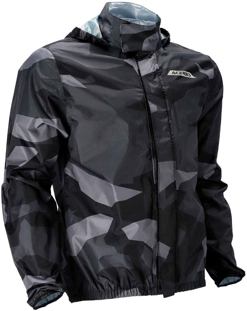 Acerbis X-Dry Rain Jacket, black-multicolored, Size S, black-multicolored, Size S