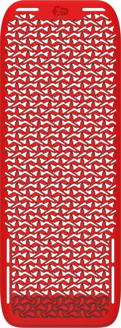 John Doe Air Level 2 Back Protector, red, Size M, red, Size M