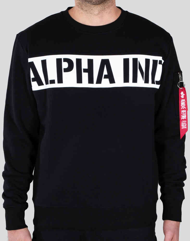 Alpha Industries Printed Stripe Pullover