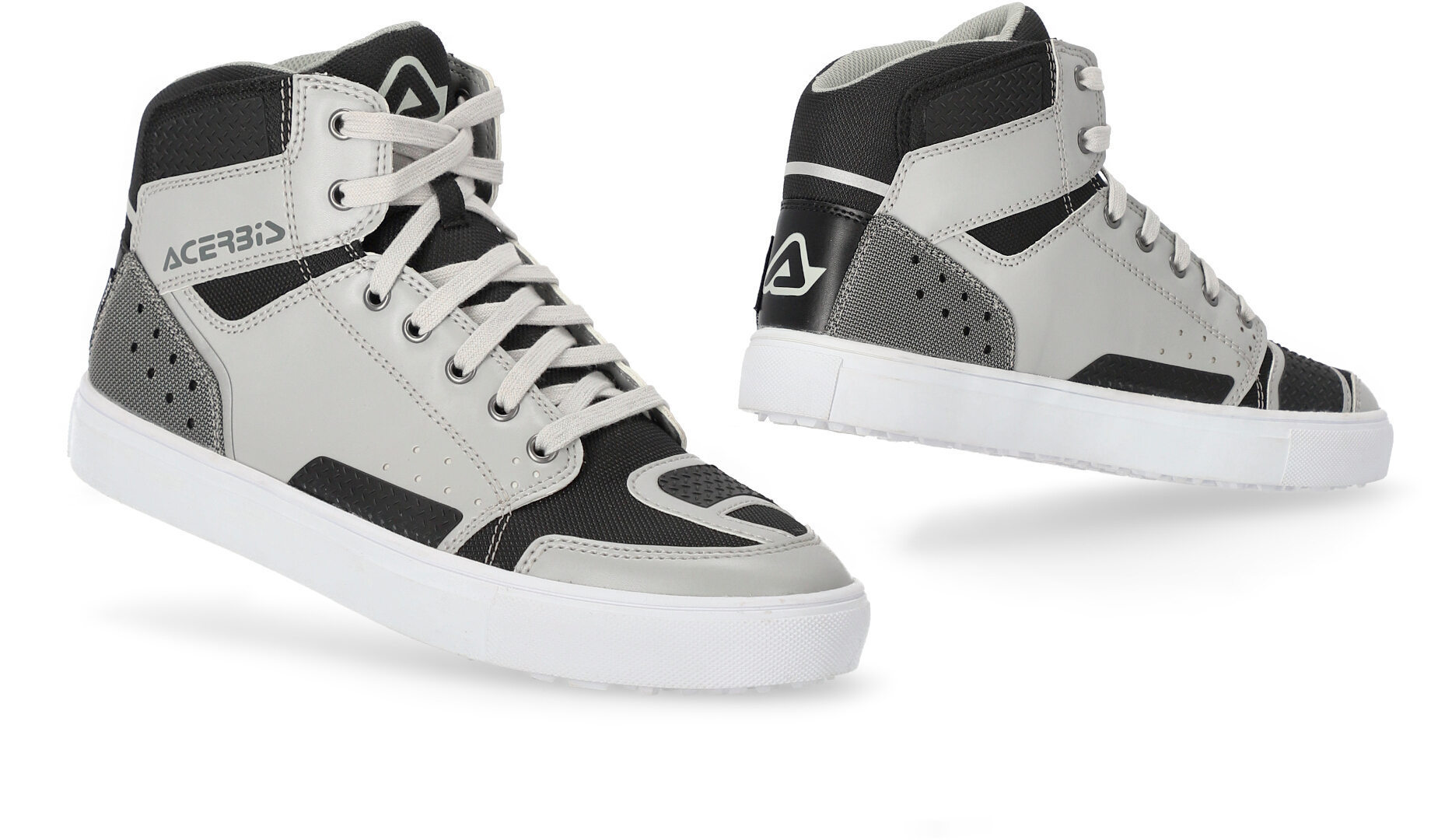 Acerbis Lock Motorcycle Shoes, black-grey, Size 41, black-grey, Size 41