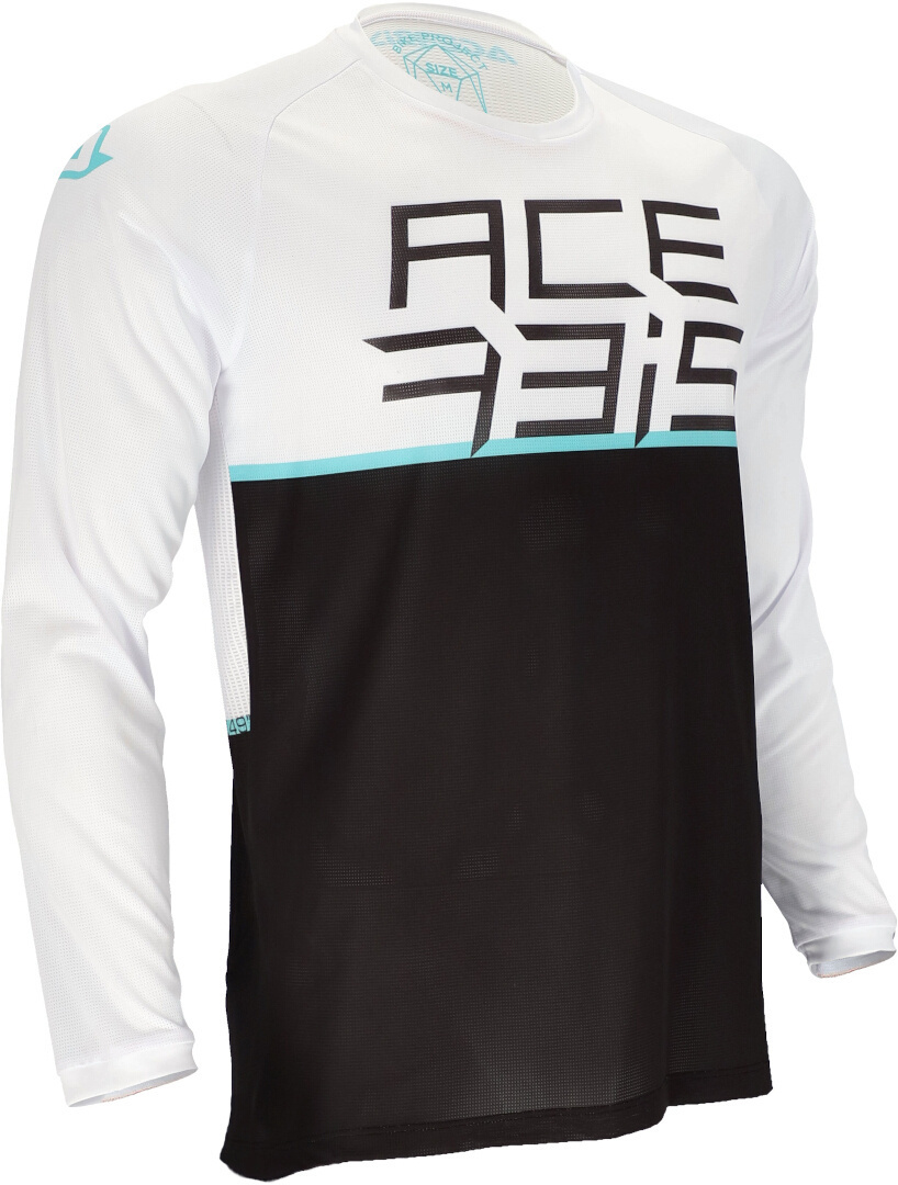 Image of Acerbis Razorcrest Maglia da bicicletta, nero-bianco, dimensione L