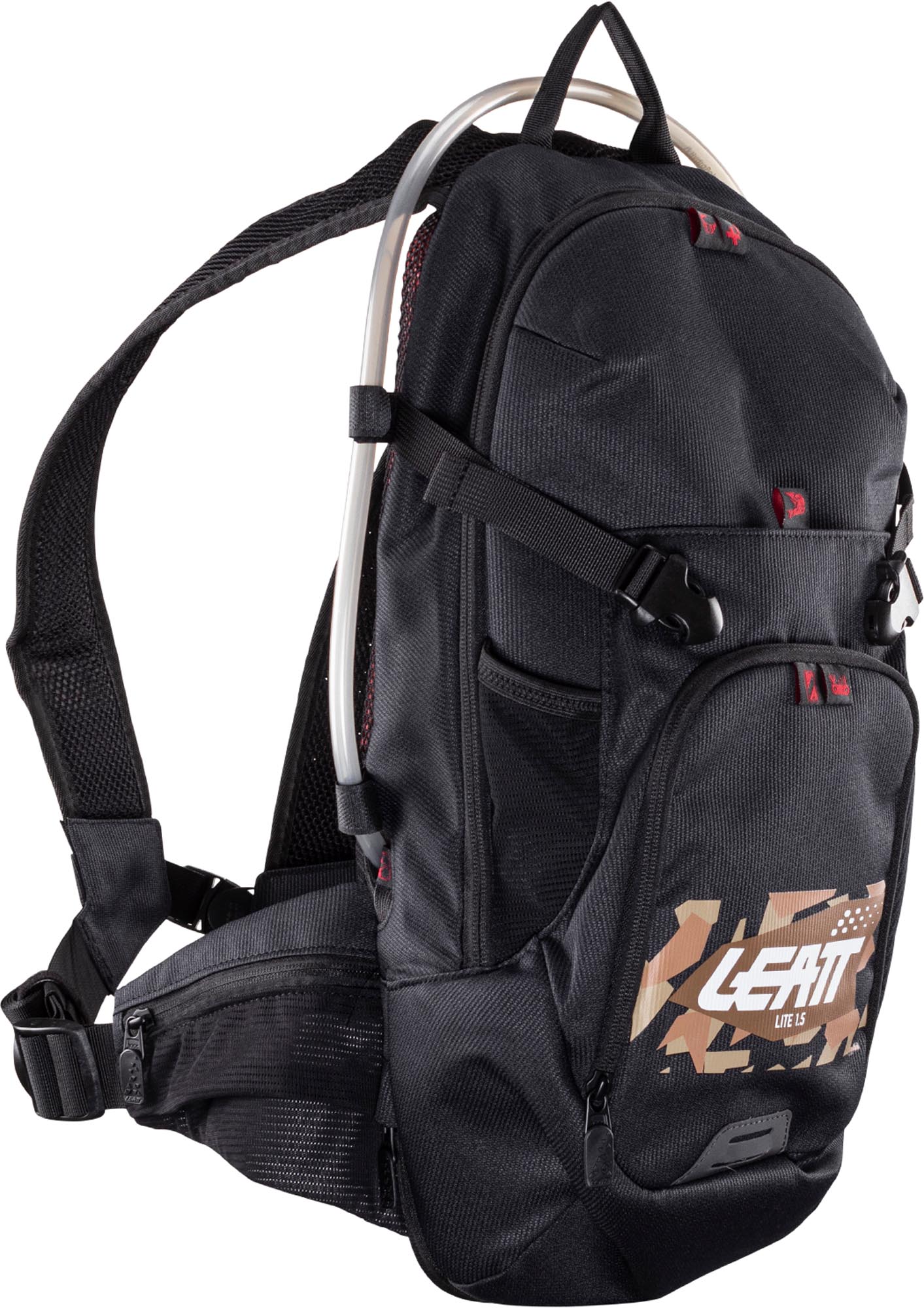 Leatt 1.5 Hydration Moto Lite Hydration Backpack, black-beige for Men-image-704160725