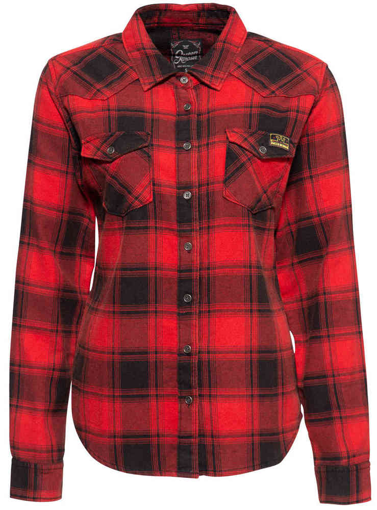 Queen Kerosin Check Camicia Da Donna il miglior prezzo FC Moto