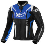 Berik Striper Veste en cuir de moto pour dames