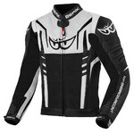 Berik Striper Chaqueta de cuero para motocicleta