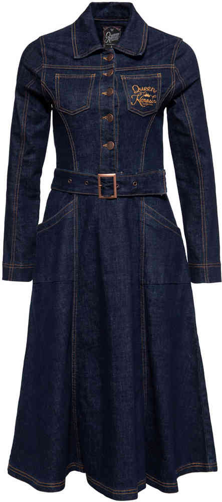 Queen Kerosin Swing Denim Женское платье