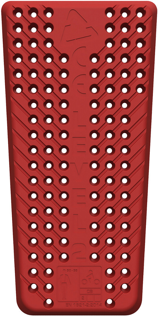 Leatt Hydration Level 2 Back Protector, red, red
