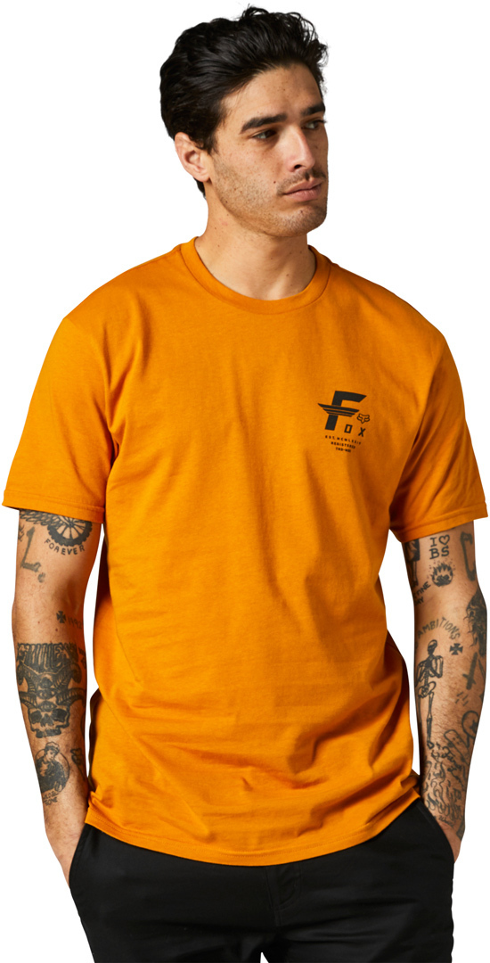 FOX Big F Premium T-shirt, geel, afmeting S