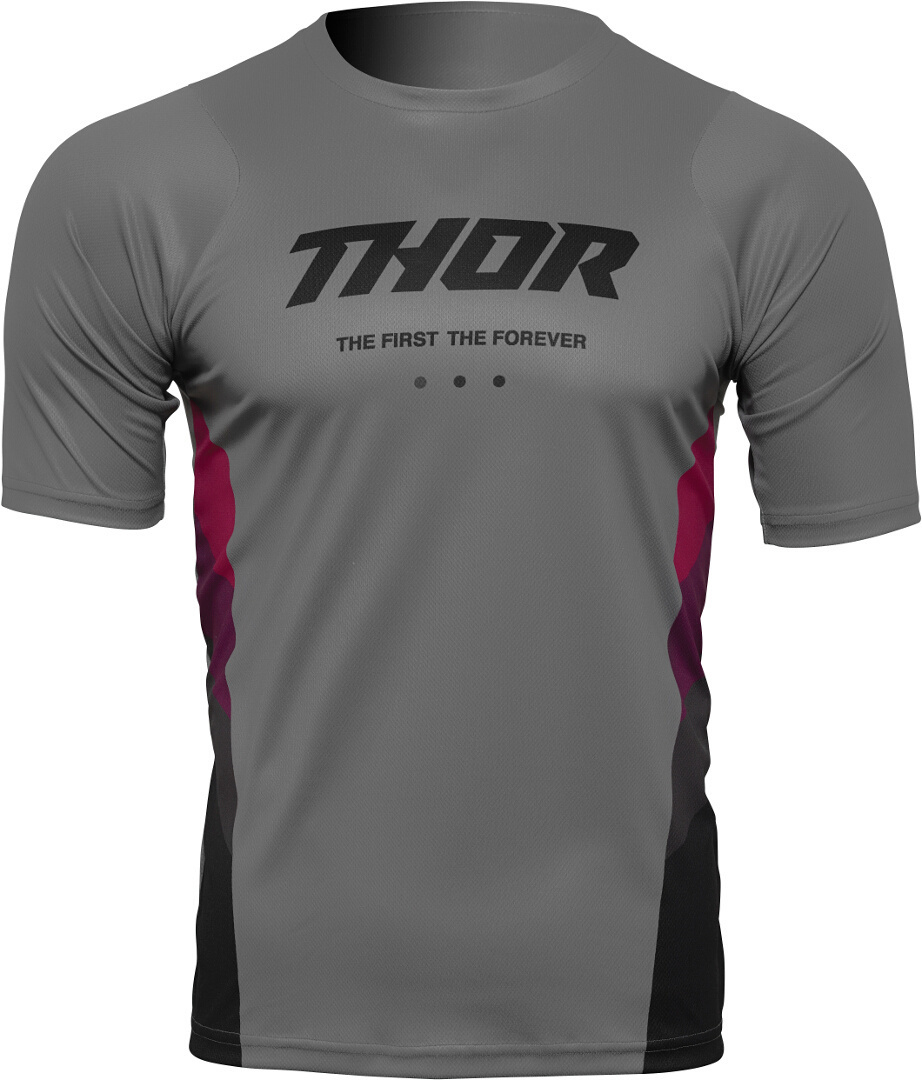 Thor Assist React Jersey, grey-purple, Size S, grey-purple, Size S