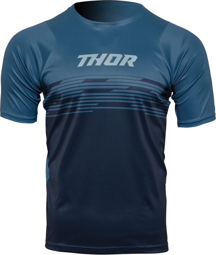 Thor Assist Shiver Bicycle Jersey, blue, Size S, blue, Size S