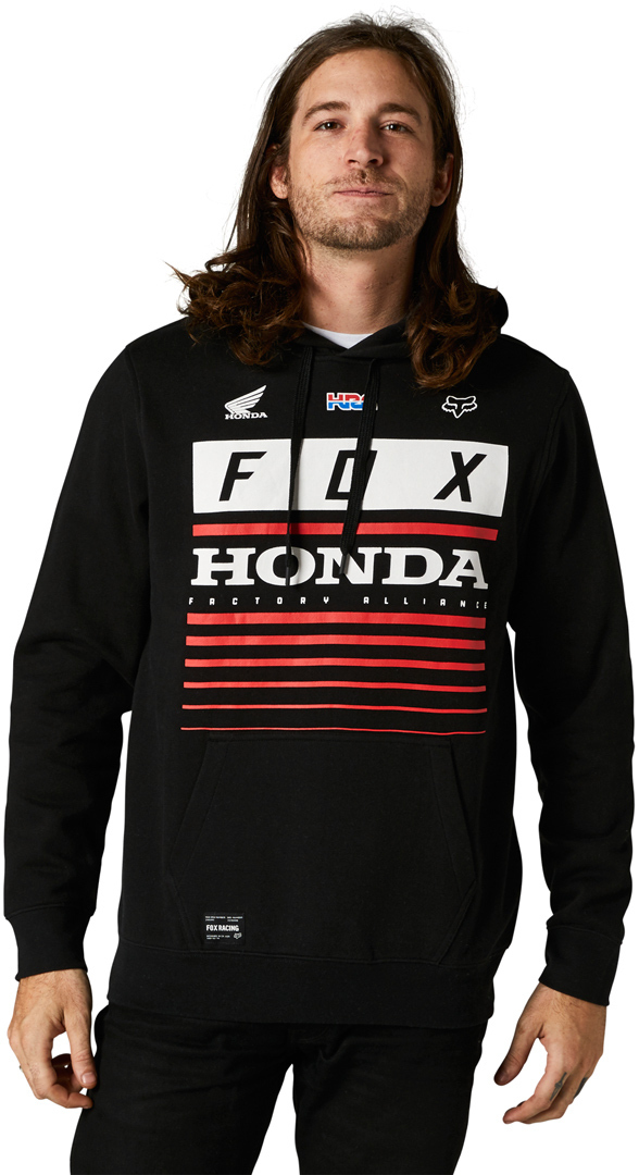FOX Honda Hoodie, black, Size 2XL, black, Size 2XL