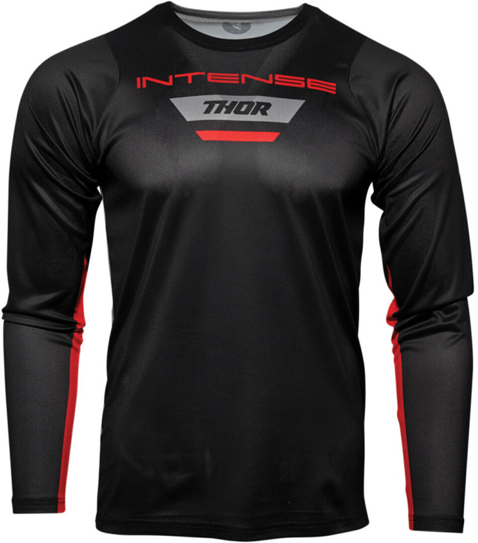 Thor Intense Assist Team Bicycle Jersey, black-grey, Size M, black-grey, Size M