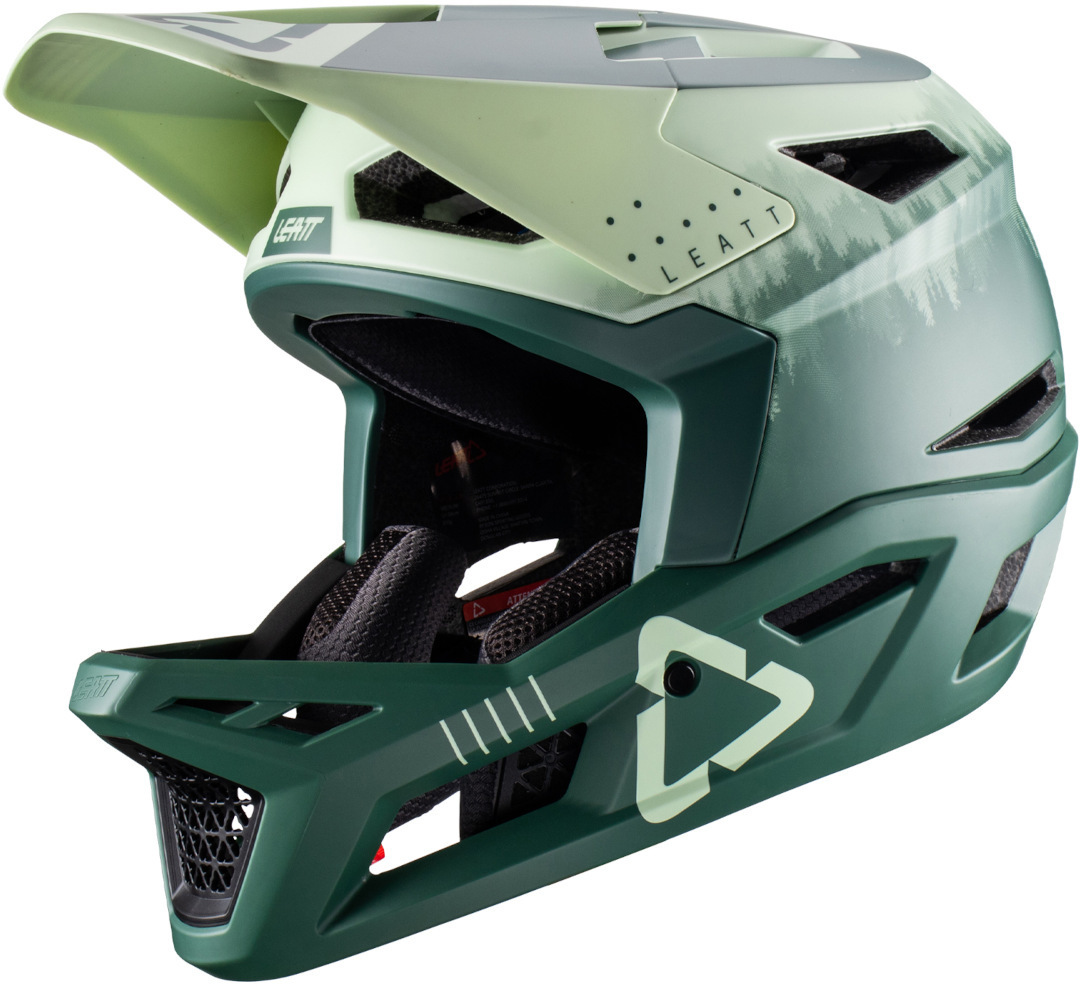 Leatt MTB Gravity 4.0 Green ダウンヒルヘルメット - ベストプライス