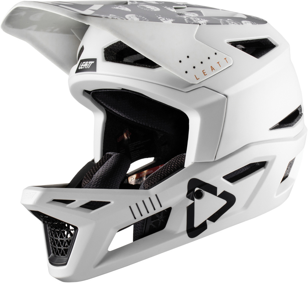 Leatt MTB Gravity 4.0 White Downhill-Helmet - buy cheap ▷ FC-Moto