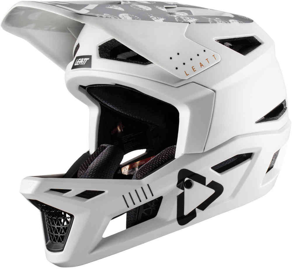 Leatt MTB Gravity 4.0 White 下り坂ヘルメット - ベストプライス ...