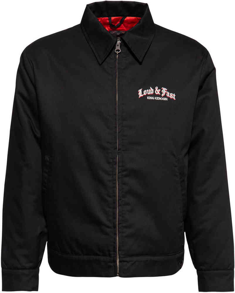 King Kerosin Red Baron Worker Jacke