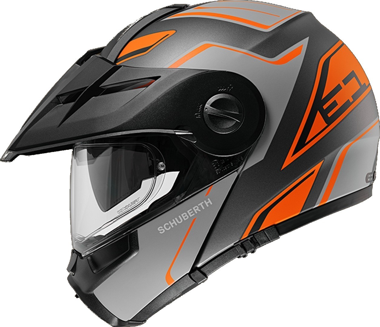 Schuberth E1 Endurance Helmet, orange, Size M, orange, Size M
