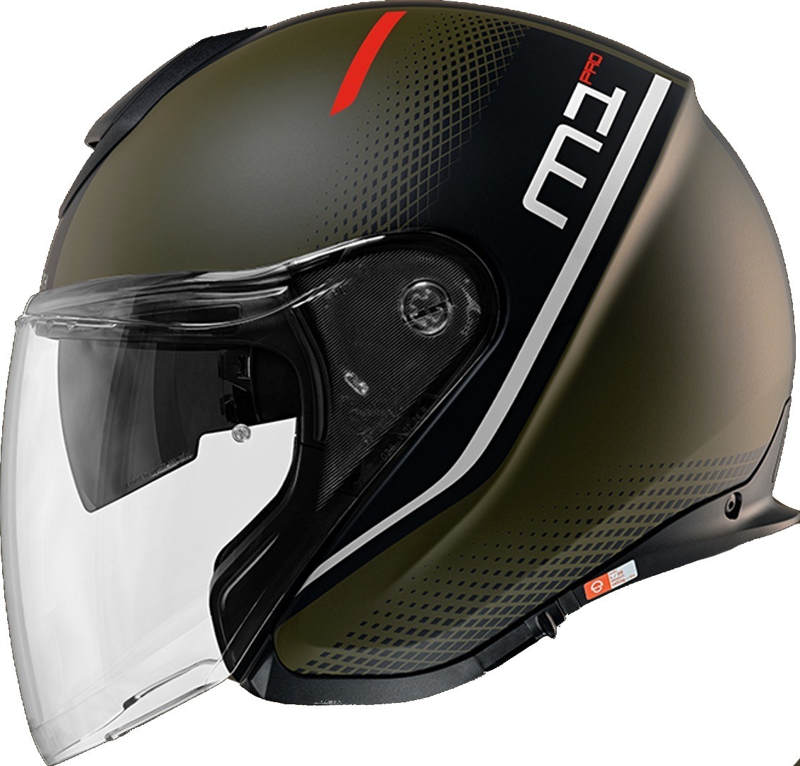 Schuberth M1 Pro Mercury Jet Helmet, green, Size 53, green, Size 53