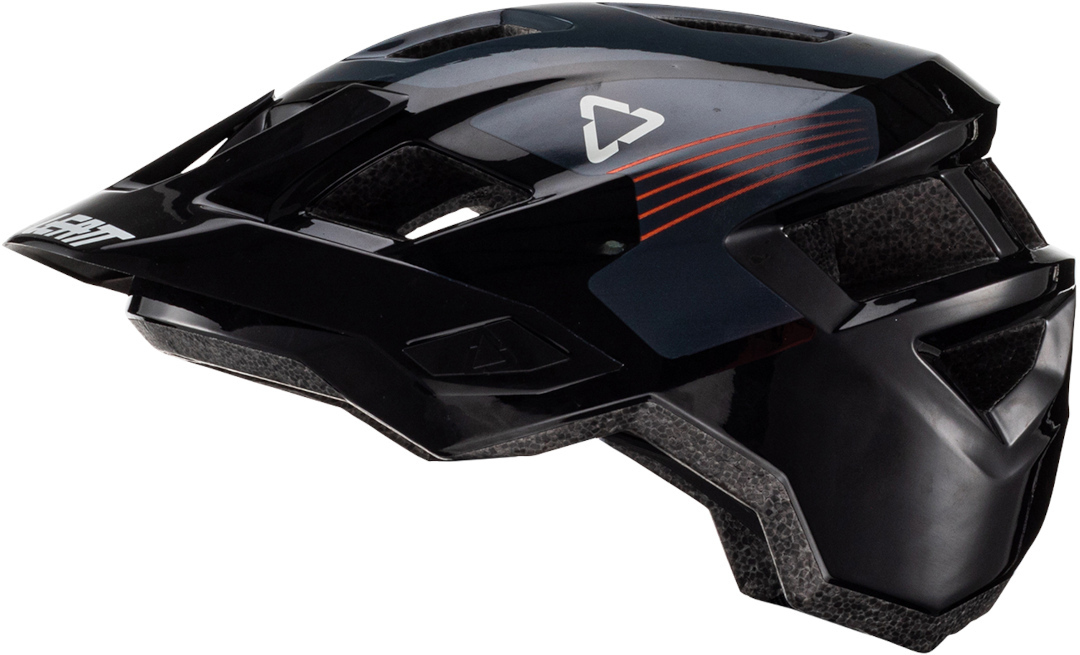 Leatt MTB All Mountain 1.0 Kids Bicycle Helmet, black, black, Size One Size