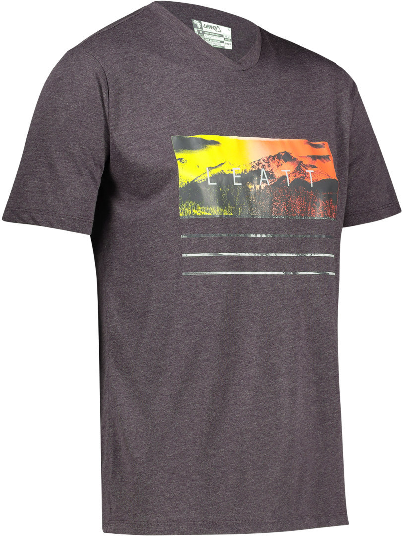 Leatt MTB All Mountain 2.0 Short Sleeve Maillot vélo, pourpre, taille S pour Hommes