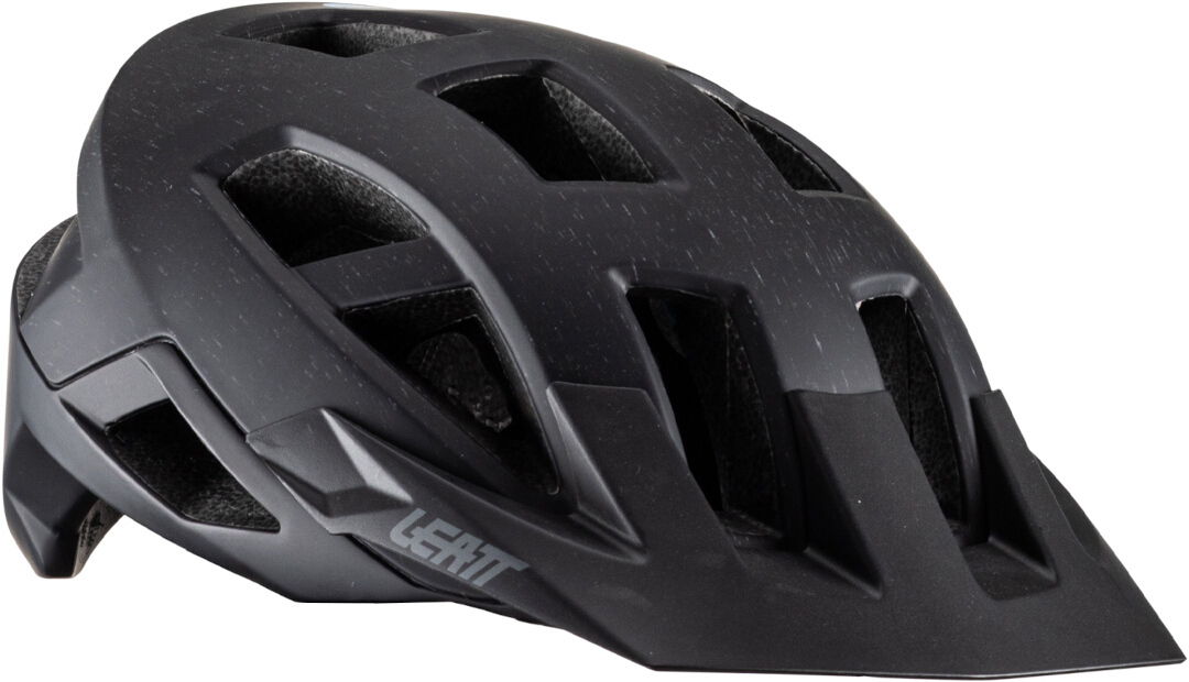 Side view of Leatt MTB Trail 2.0 Bicycle Helmet, black, Size S for Men